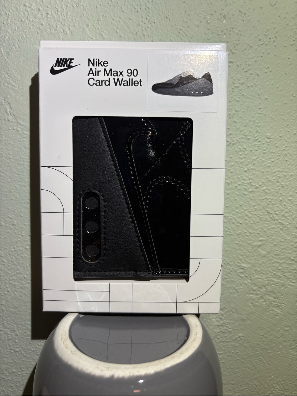 Nike Air Max 90 Card Wallet - Black